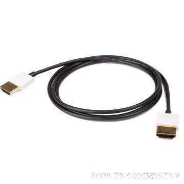 Super slim HDMI cable support HDMI 1.4  version AM to AM
